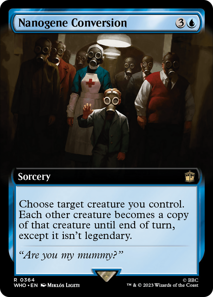 Nanogene Conversion (Extended Art) (WHO-364) - Doctor Who: (Extended Art)