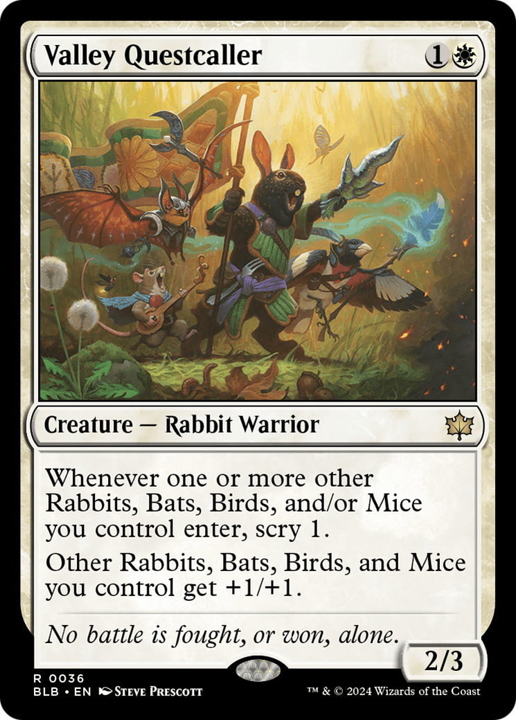 Valley Questcaller (BLB-036) - Bloomburrow