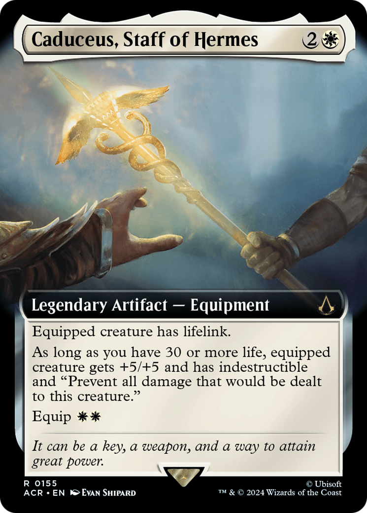 Caduceus, Staff of Hermes (Extended Art) (ACR-155) - Assassin's Creed: (Extended Art)