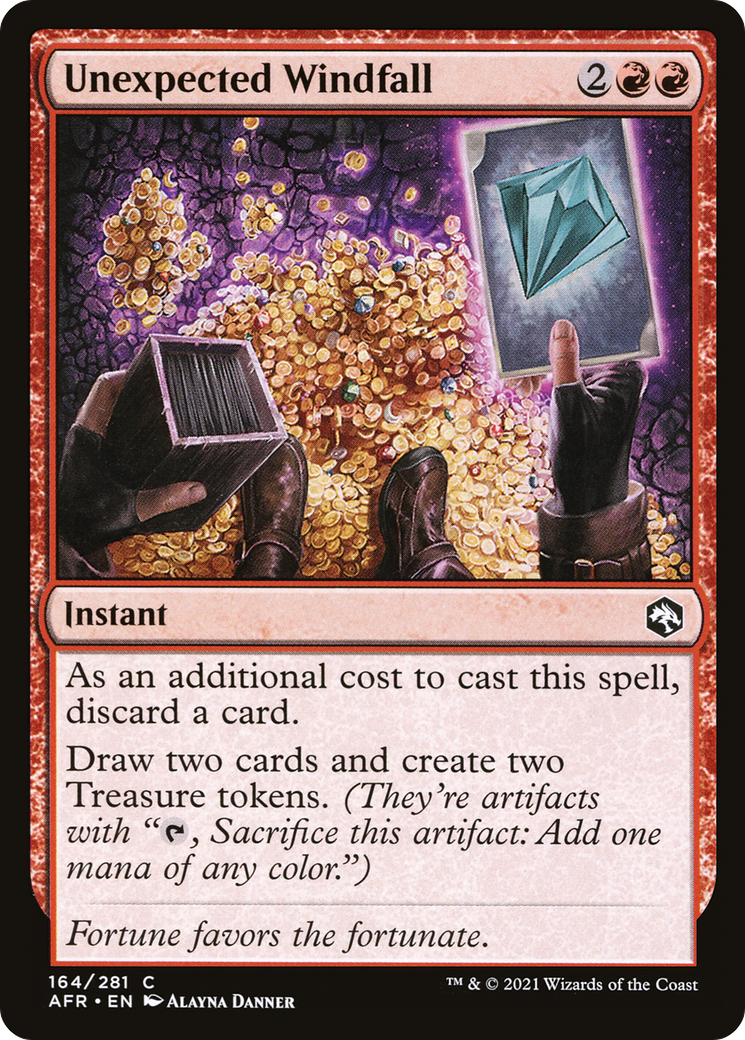 Unexpected Windfall (AFR-164) - Adventures in the Forgotten Realms
