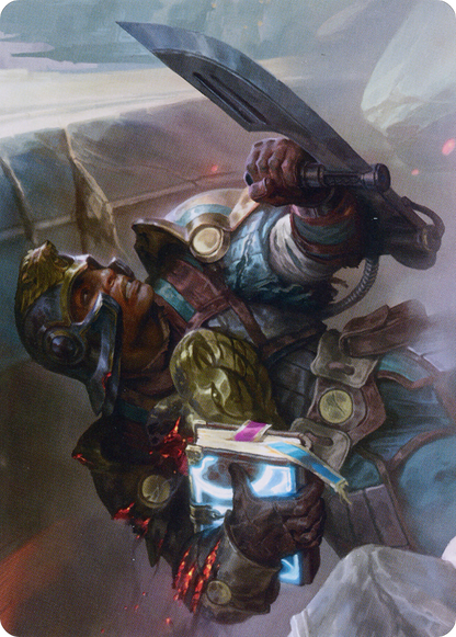 Retrieval Agent // Retrieval Agent (ABRO-011) - The Brothers' War Art Series (Borderless) Foil