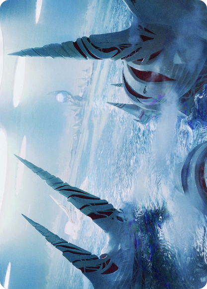 Seachrome Coast // Seachrome Coast (AONE-061) - Phyrexia: All Will Be One Art Series (Borderless) Foil