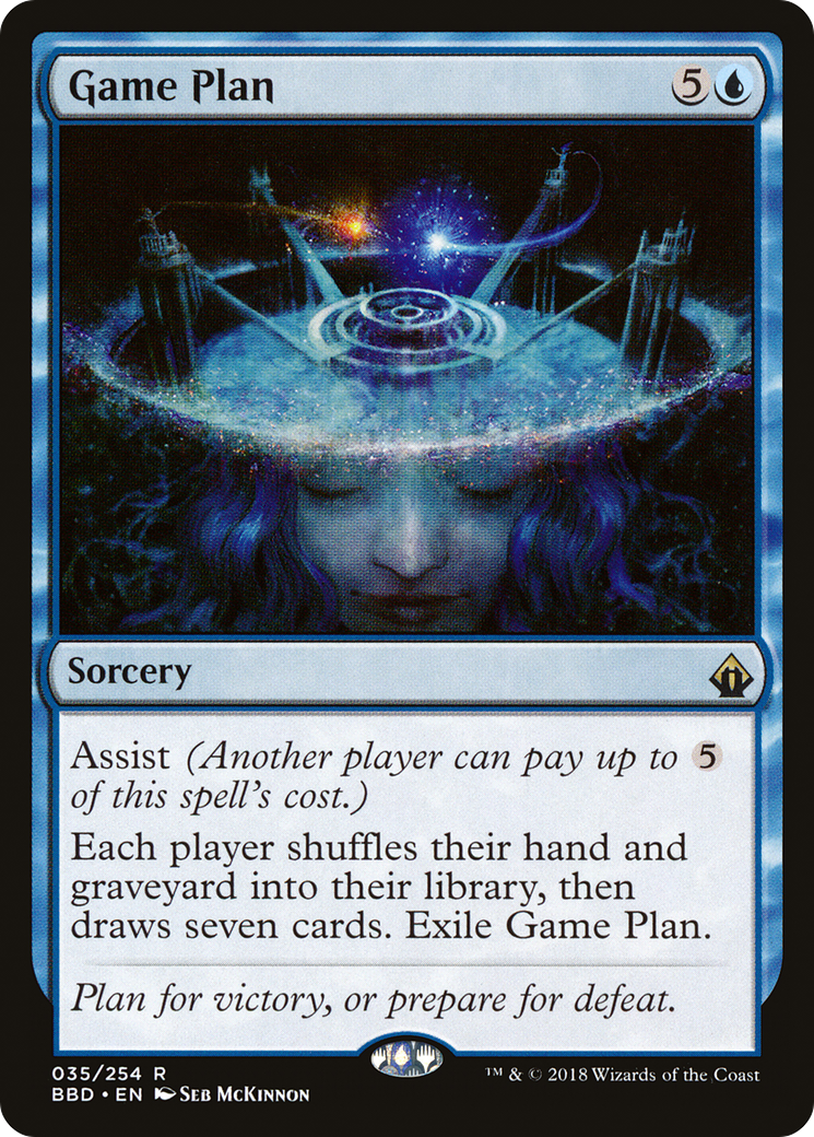 Game Plan (BBD-035) - Battlebond Foil