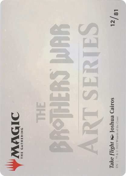 Take Flight // Take Flight (ABRO-012) - The Brothers' War Art Series (Borderless)