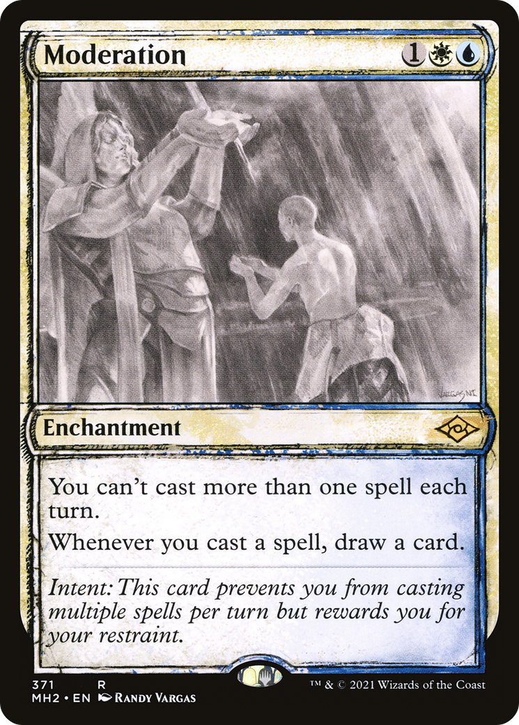Moderation (Showcase) (MH2-371) - Modern Horizons 2: (Showcase) Foil