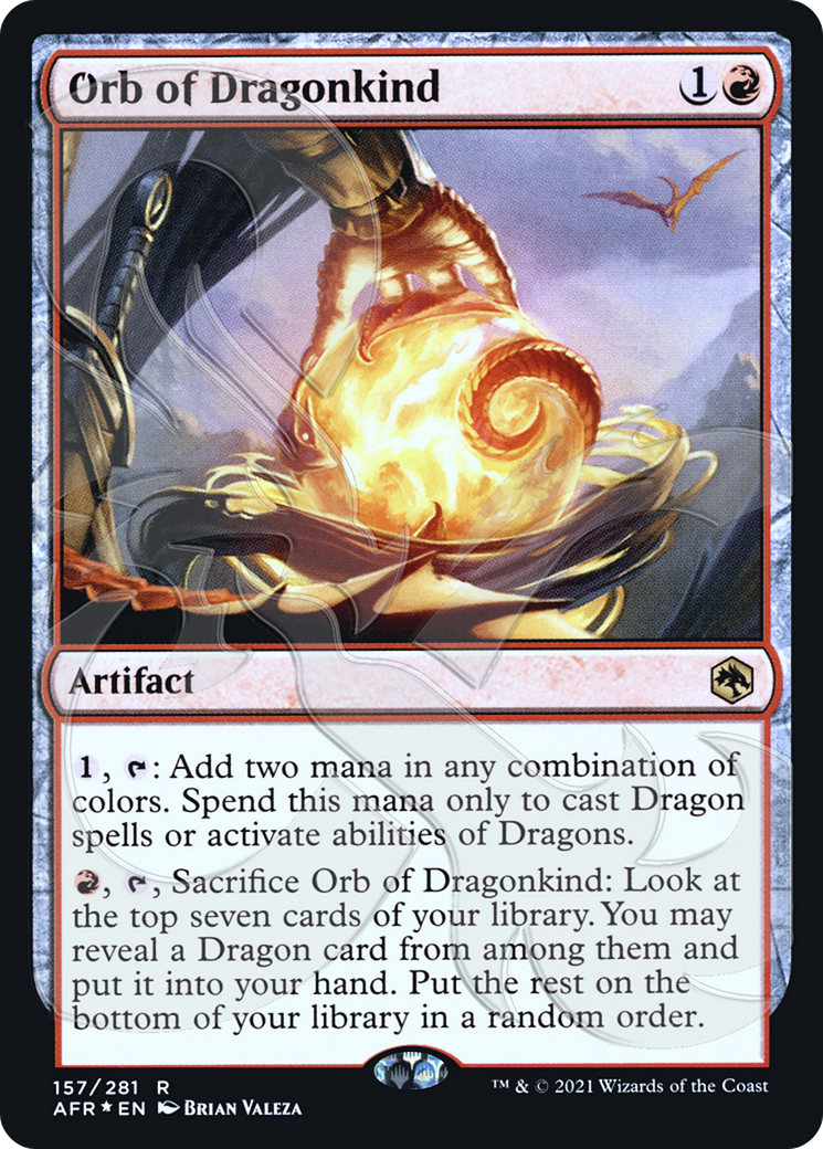 Orb of Dragonkind (AFR&-157) - Adventures in the Forgotten Realms Promos Foil