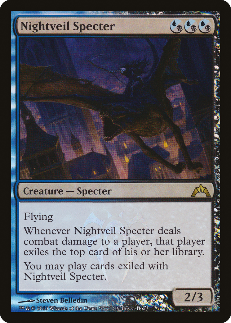 Nightveil Specter (BABP-222) - Gatecrash Promos Foil