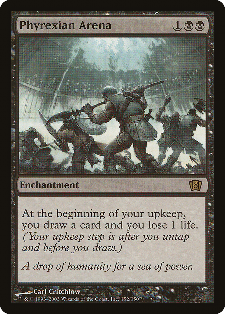 Phyrexian Arena (8ED-152★) - Eighth Edition Foil