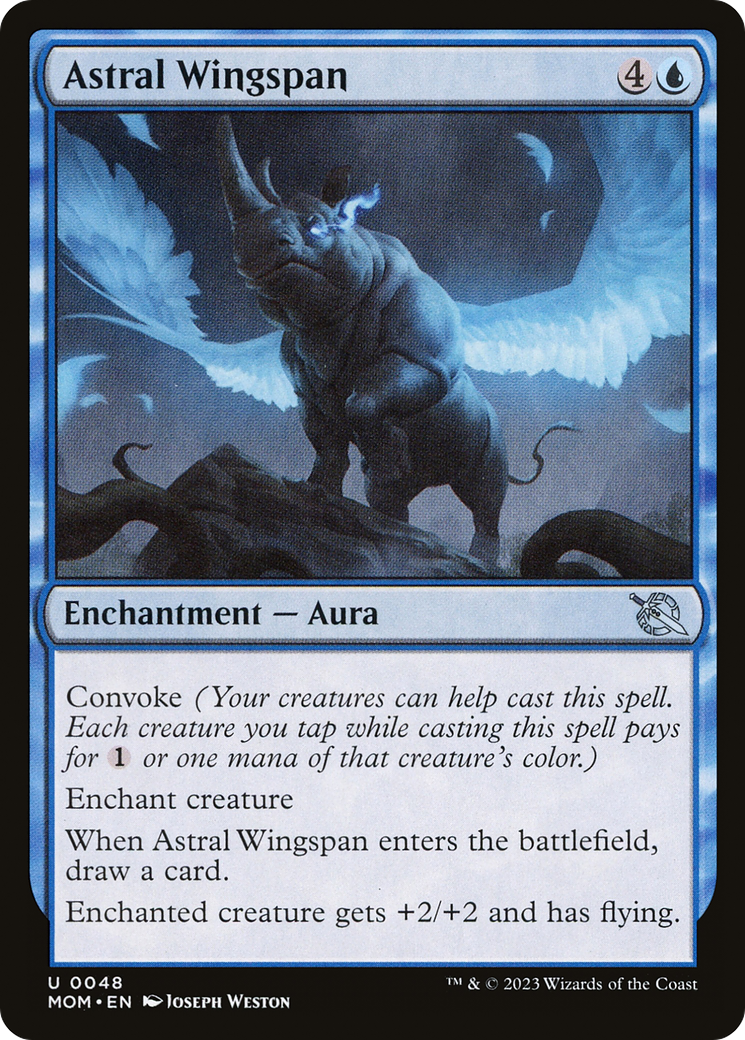Astral Wingspan (MOM-048) - March of the Machine