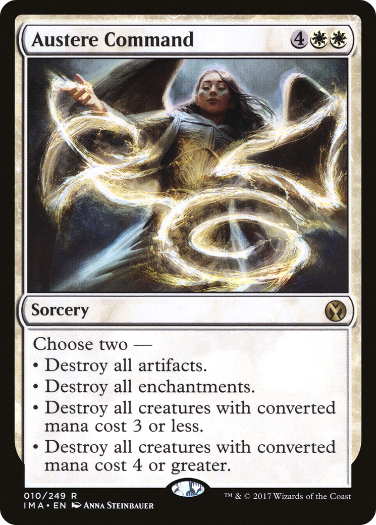 Austere Command (IMA-010) - Iconic Masters