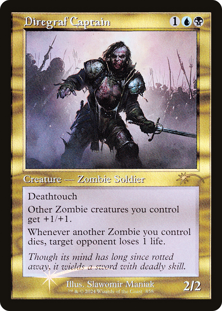 Diregraf Captain (SLD-858) - Secret Lair Drop Foil