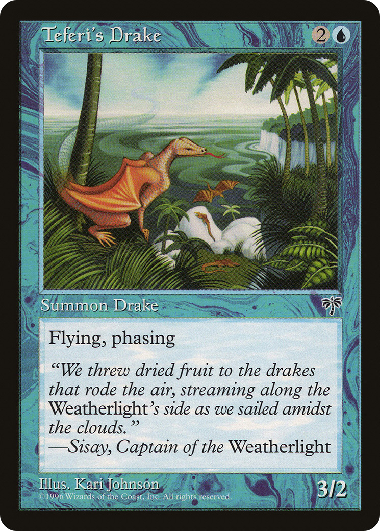 Teferi's Drake (MIR-) - Mirage
