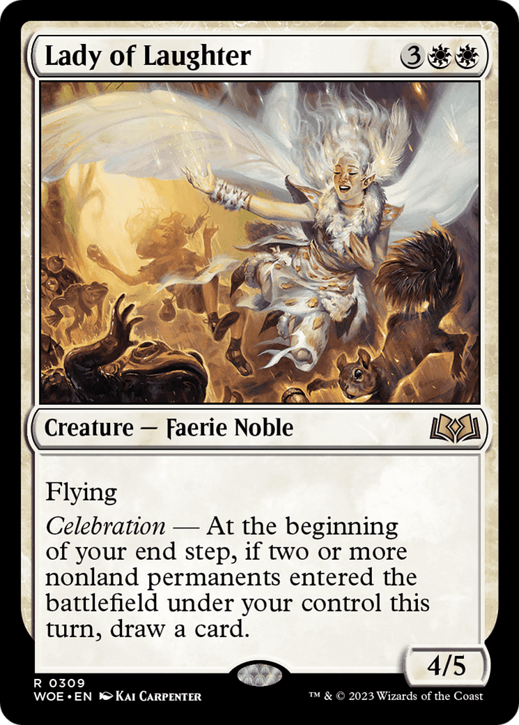 Lady of Laughter (WOE-309) - Wilds of Eldraine