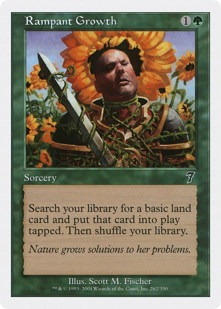 Rampant Growth (7ED-262) - 7th Edition