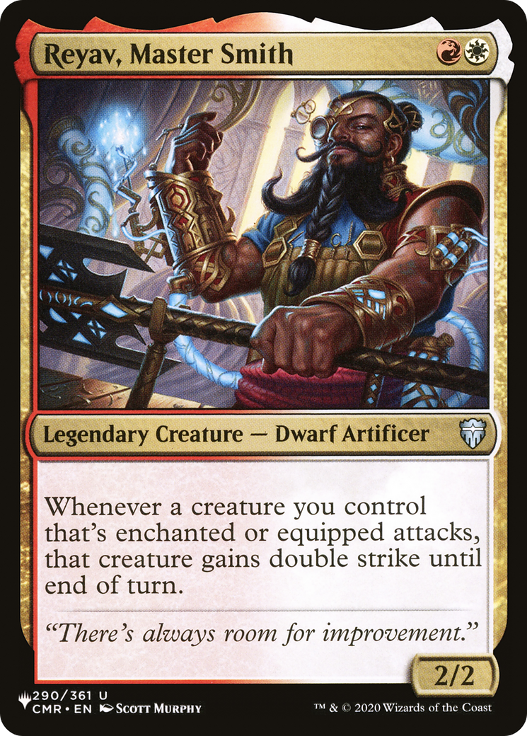 Reyav, Master Smith (LIST-290/361) - The List
