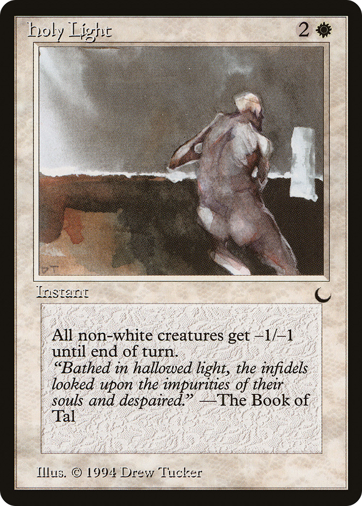 Holy Light (DRK-) - The Dark