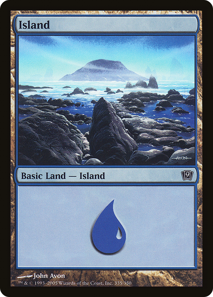 Island (9ED-335★) - 9th Edition