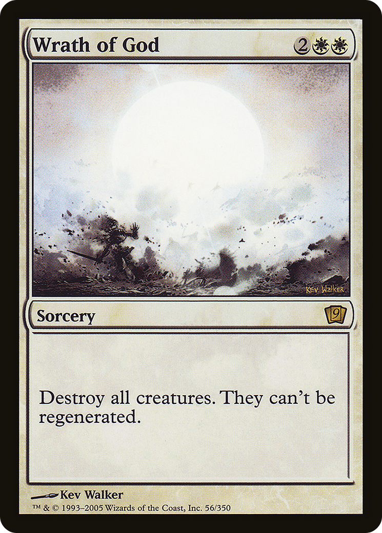 Wrath of God (9ED-56★) - 9th Edition Foil