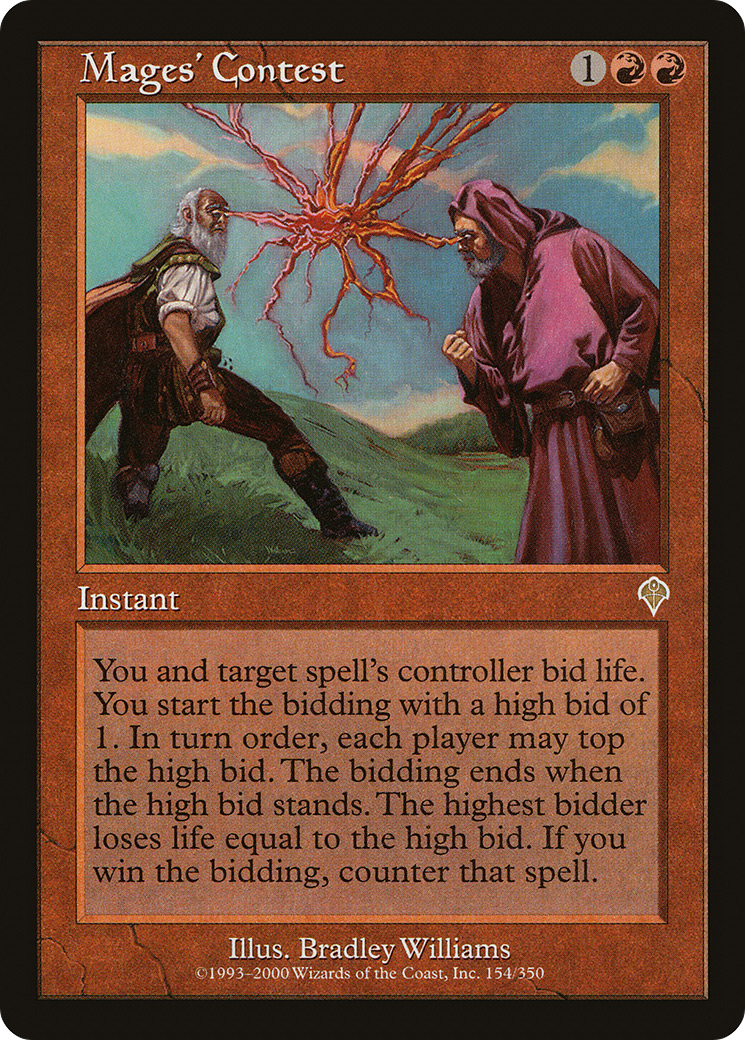 Mages' Contest (INV-154) - Invasion Foil