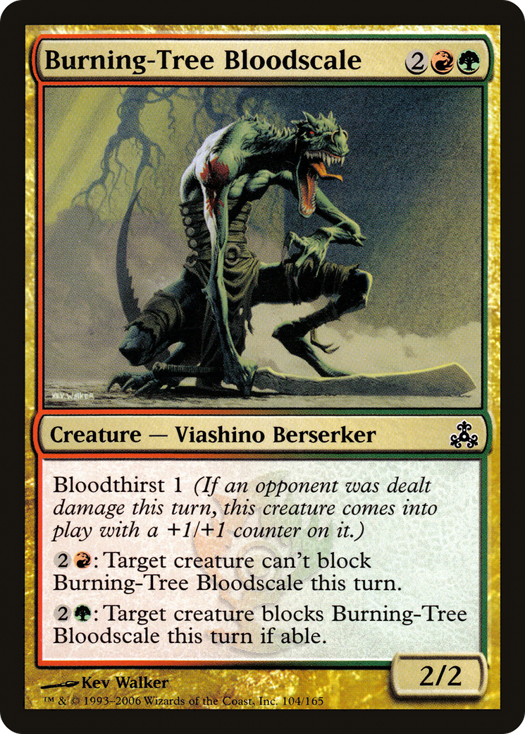 Burning-Tree Bloodscale (GPT-104) - Guildpact