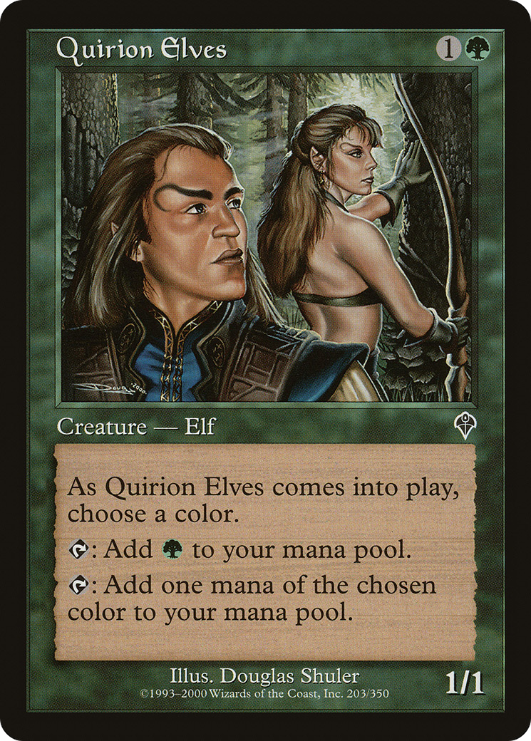 Quirion Elves (INV-203) - Invasion