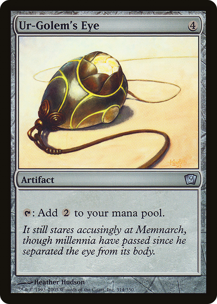Ur-Golem's Eye (9ED-314★) - 9th Edition
