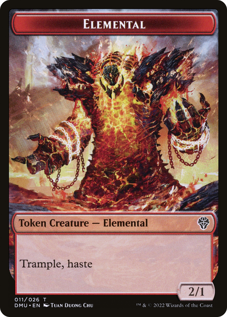 Elemental Token (DMU-011) - Dominaria United Tokens Foil