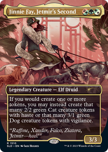 Jinnie Fay, Jetmir's Second (SLD-1510) - Secret Lair Drop (Borderless) Foil