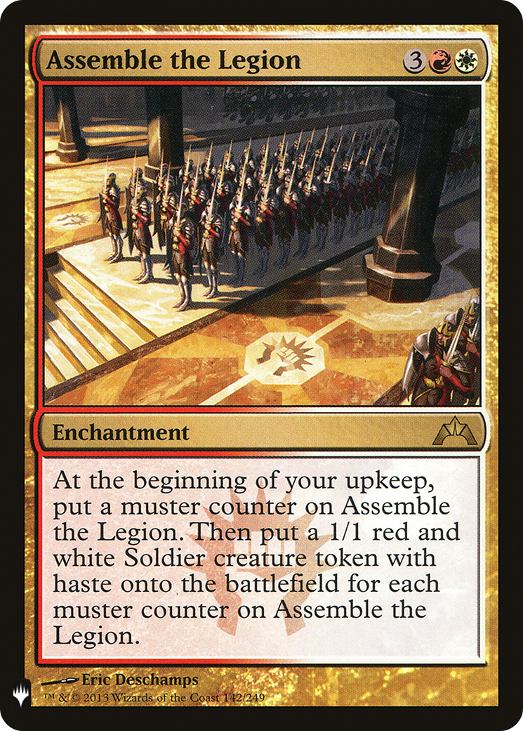 Assemble the Legion (LIST-142) - The List