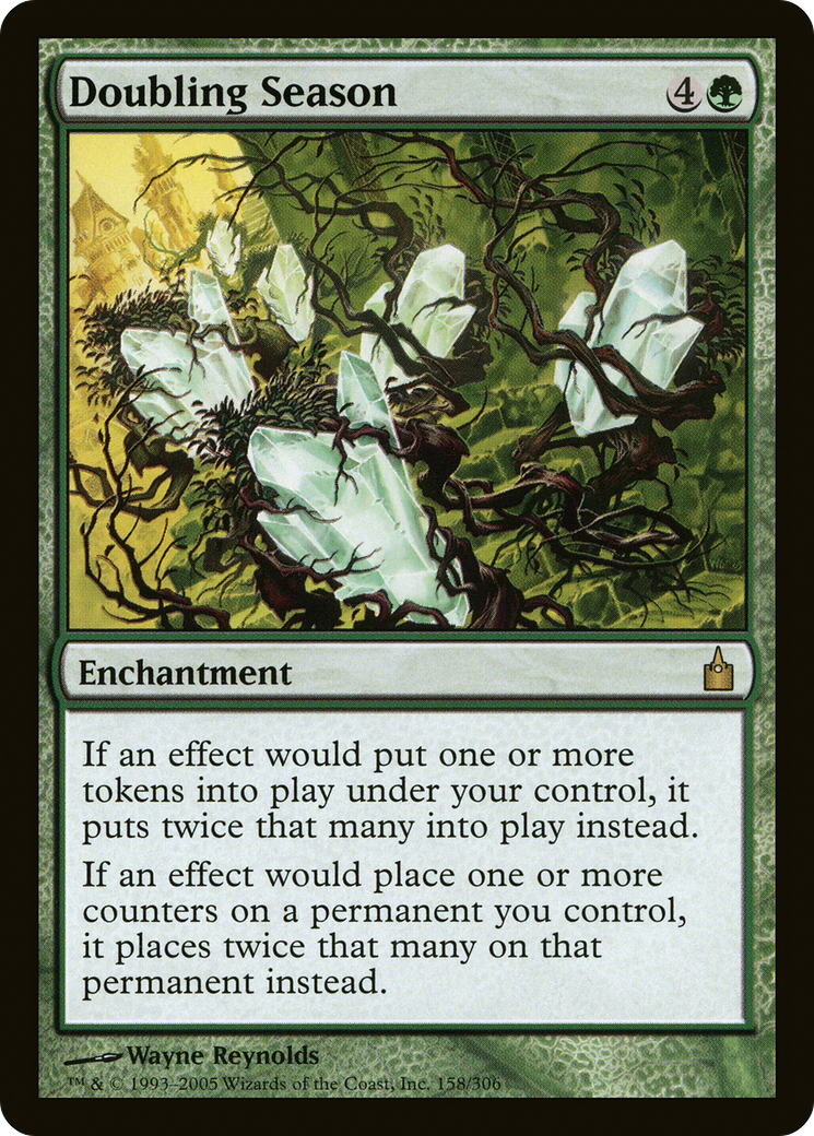 Doubling Season (RAV-158) - Ravnica: City of Guilds