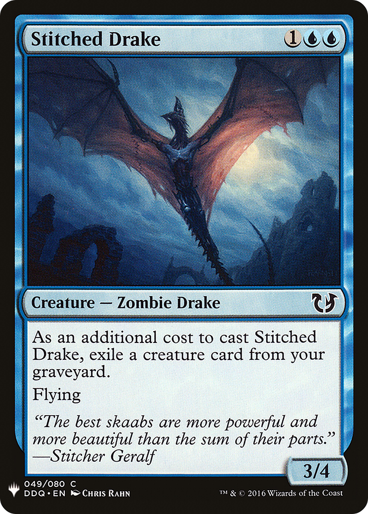 Stitched Drake (LIST-049) - The List