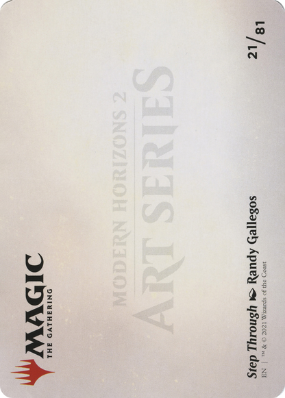 Step Through // Step Through (AMH2-021) - Modern Horizons 2 Art Series (Borderless)