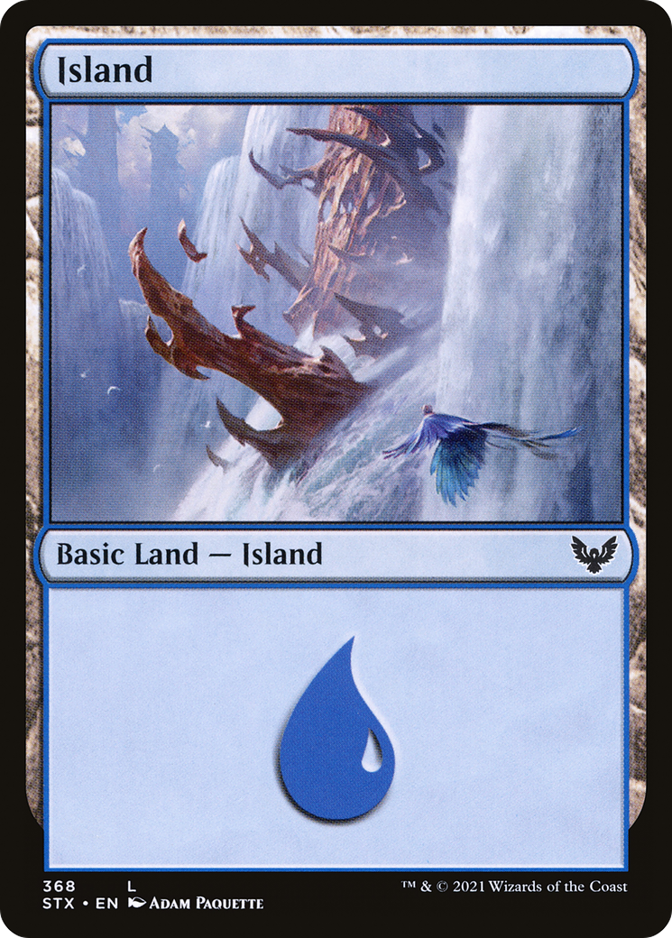 Island (368) (STX-368) - Strixhaven: School of Mages