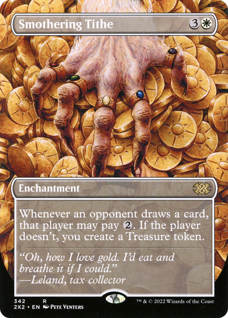 Smothering Tithe (Borderless) (2X2-342) - Double Masters 2022