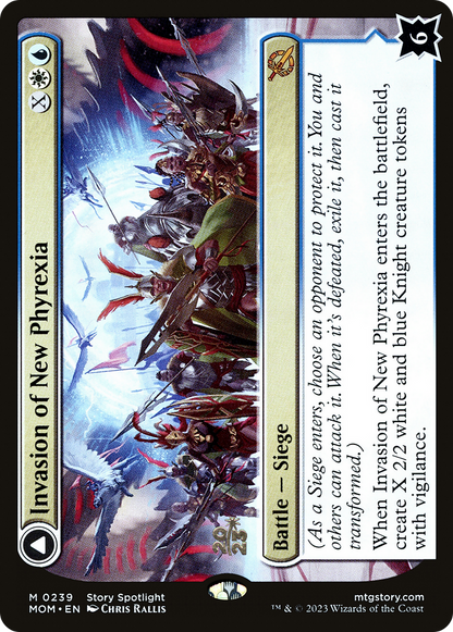 Invasion of New Phyrexia (PRE-239S) - March of the Machine Promos Foil