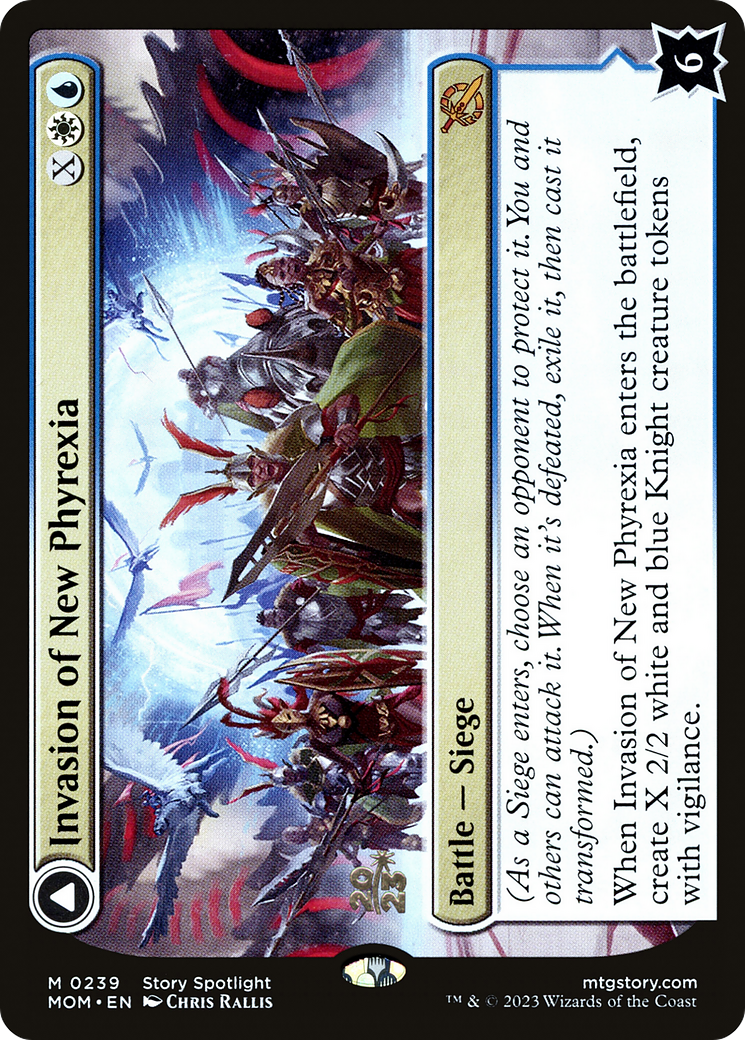 Invasion of New Phyrexia (PRE-239S) - March of the Machine Promos Foil