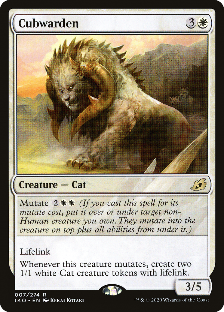 Cubwarden (IKO-007) - Ikoria: Lair of Behemoths Foil