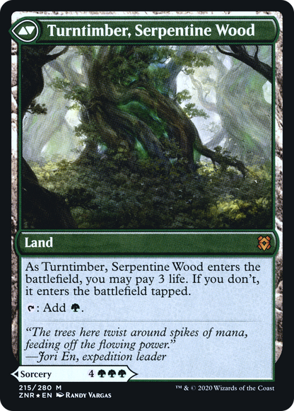 Turntimber Symbiosis (PRE-215) - Zendikar Rising Promos Foil