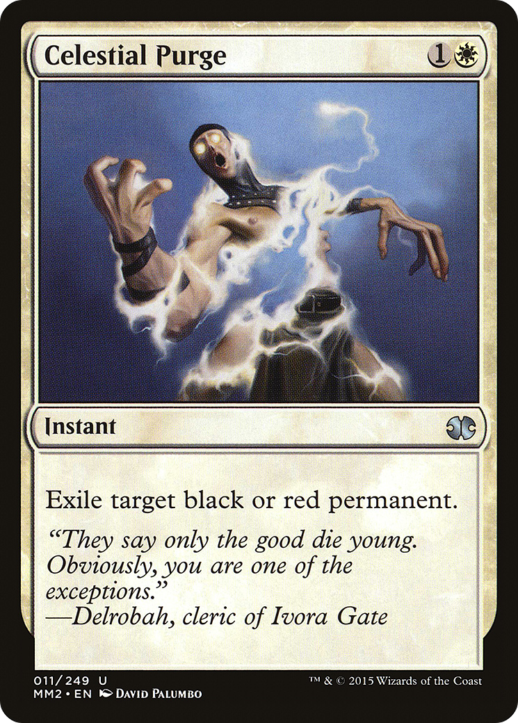 Celestial Purge (MM2-011) - Modern Masters 2015