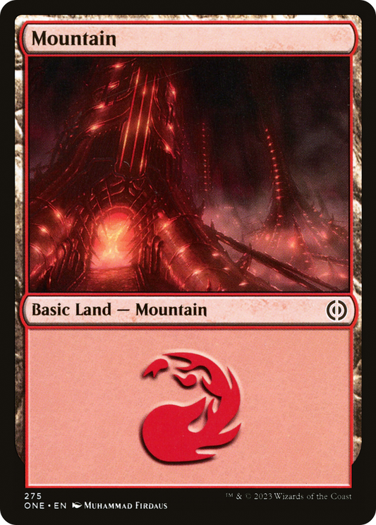 Mountain (275) (ONE-275) - Phyrexia: All Will Be One