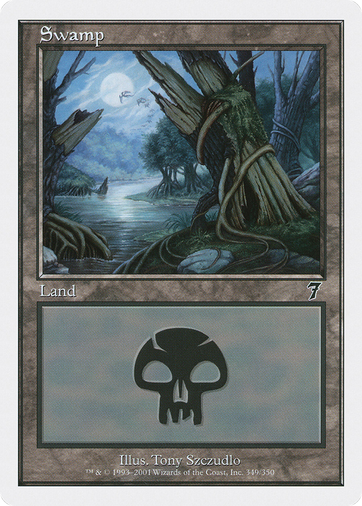 Swamp (7ED-349) - 7th Edition
