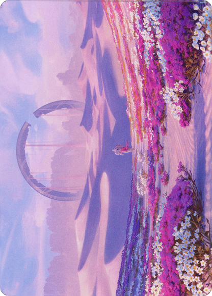 Plains // Plains (ADMU-063) - Dominaria United Art Series (Borderless) Foil