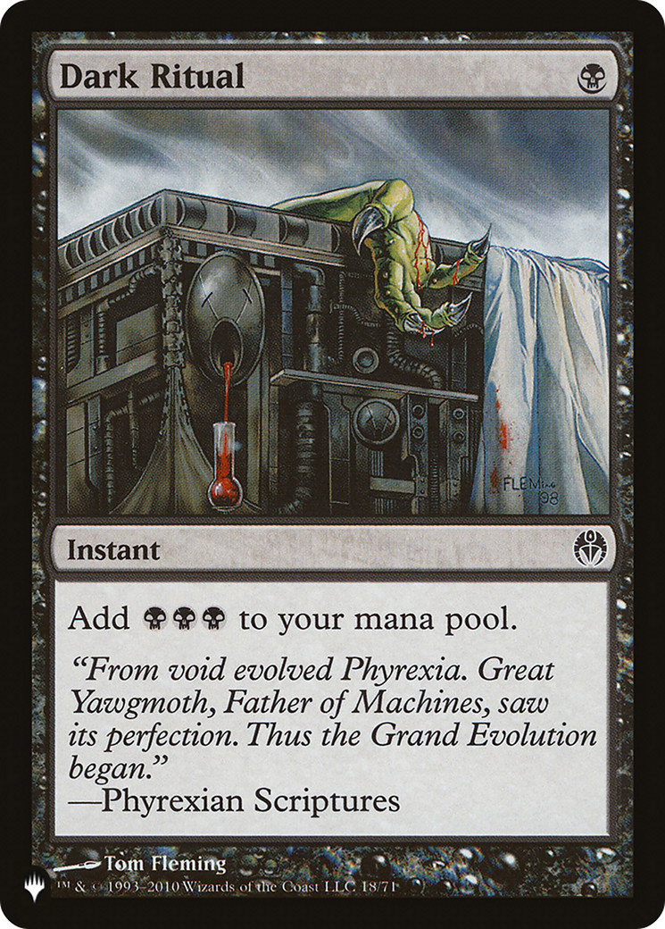 Dark Ritual (DDE) (LIST-DDE-18) - The List