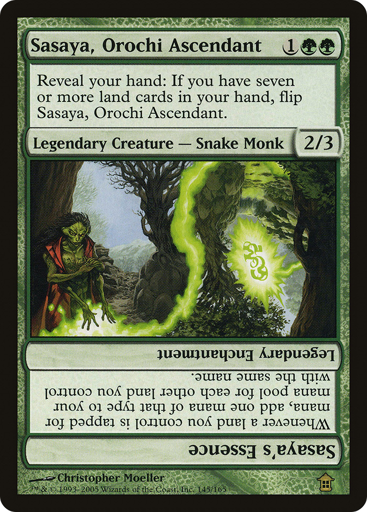 Sasaya, Orochi Ascendant (SOK-145) - Saviors of Kamigawa Foil