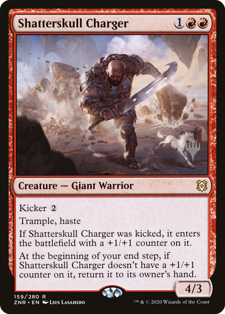 Shatterskull Charger (PPZNR-159) - Zendikar Rising Promos