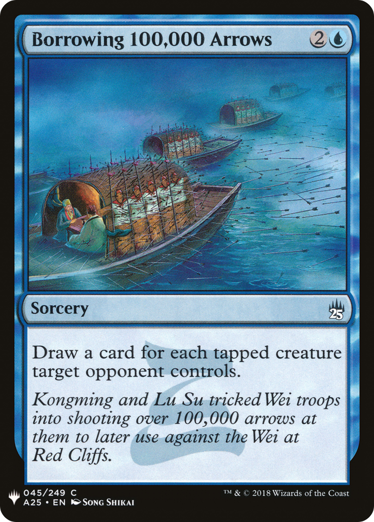 Borrowing 100,000 Arrows (LIST-045) - The List