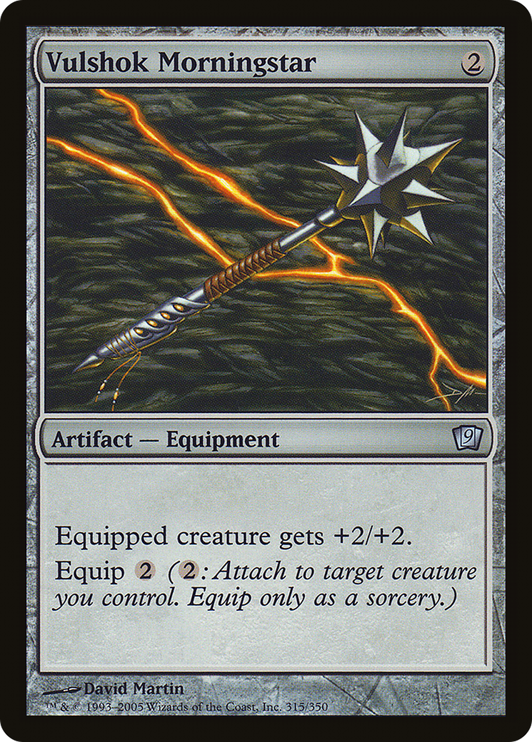 Vulshok Morningstar (9ED-315★) - 9th Edition Foil
