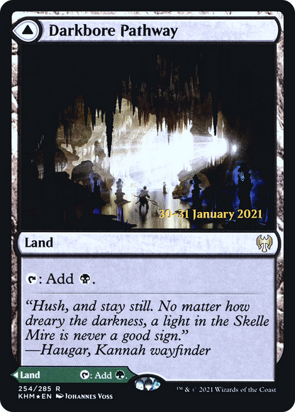 Darkbore Pathway (PRE-254) - Kaldheim Promos Foil