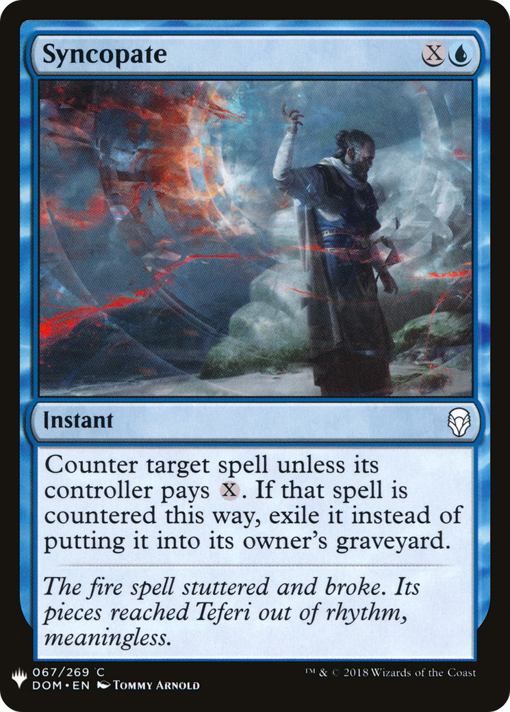 Syncopate (LIST-067) - The List