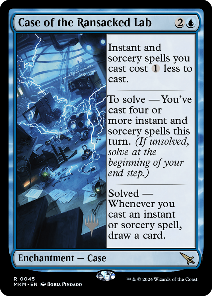 Case of the Ransacked Lab (PPMKM-045) - Murders at Karlov Manor Promos